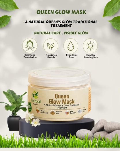 Queen Herbal Glow Mask