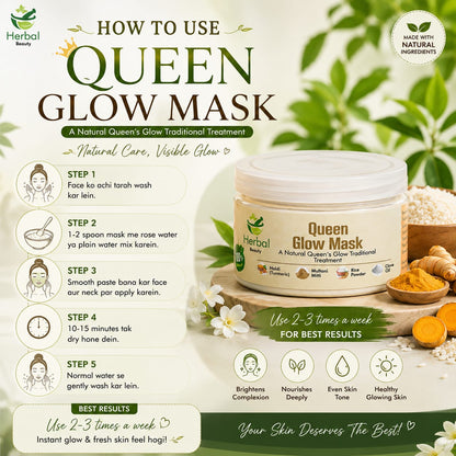 Queen Herbal Glow Mask